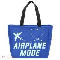 Travel Airplane Mode Vacation For World Travel Gift Tote Bag thumb 0