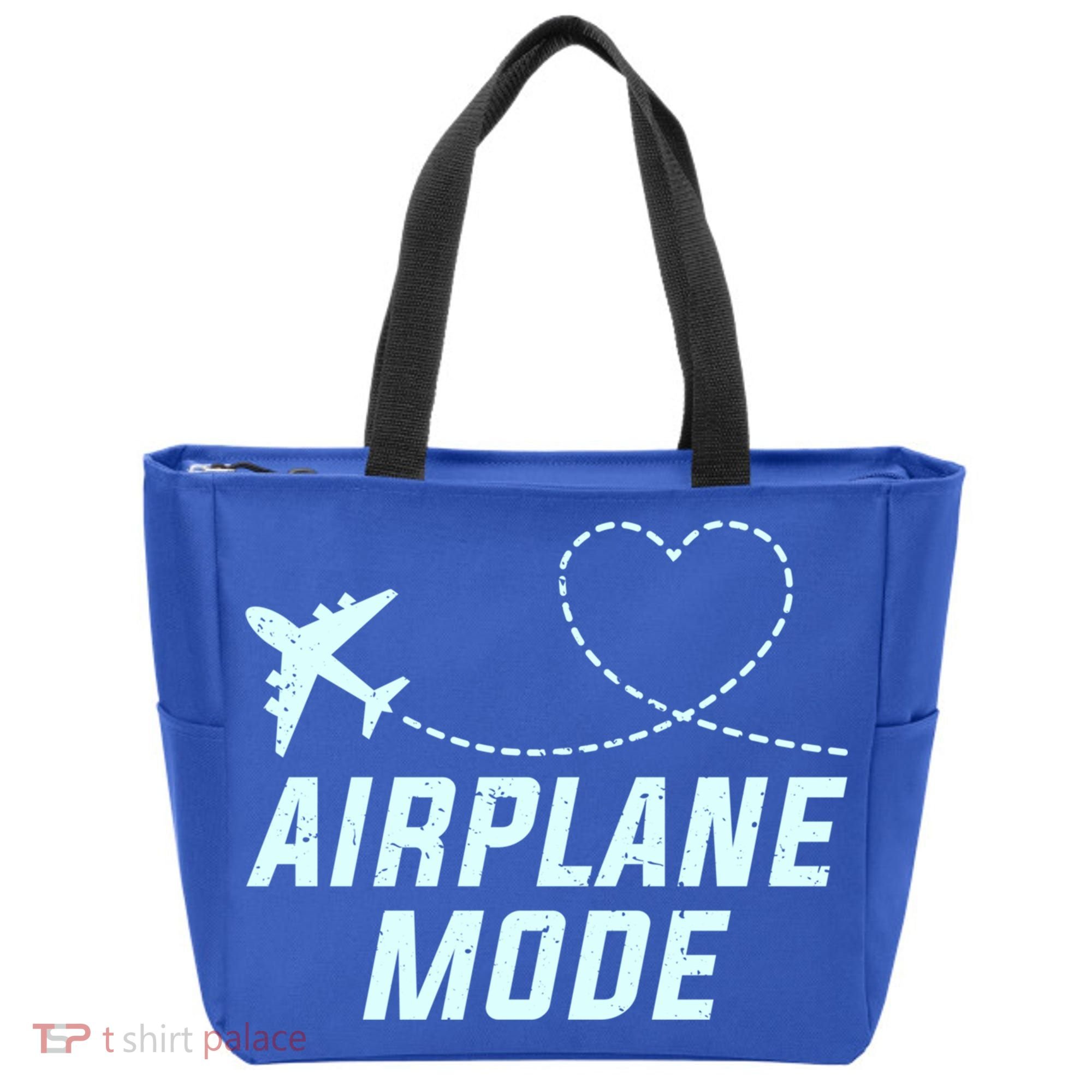 Travel Airplane Mode Vacation For World Travel Gift Tote Bag