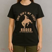 This AinT My First Rodeo ItS My Second Birthday Cowboy T-Shirt thumb 4
