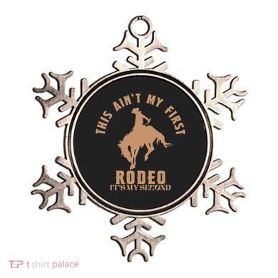 This AinT My First Rodeo ItS My Second Birthday Cowboy Ornament