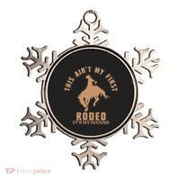 This AinT My First Rodeo ItS My Second Birthday Cowboy Ornament thumb 0