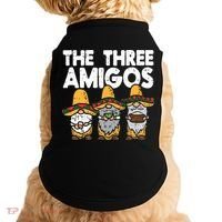 Three Amigos Mexican Gnomes Cute Cinco De Mayo Fiesta Garden Doggie Tank thumb 0