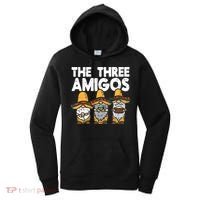 Three Amigos Mexican Gnomes Cute Cinco De Mayo Fiesta Garden Women's Hoodie thumb 0