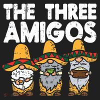 Three Amigos Mexican Gnomes Cute Cinco De Mayo Fiesta Garden Hat thumb 2