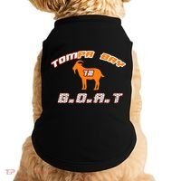 Tamp Bay Football GOAT Brady 18 Doggie Tank thumb 0