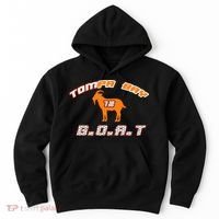 Tamp Bay Football GOAT Brady 18 Hoodie thumb 0