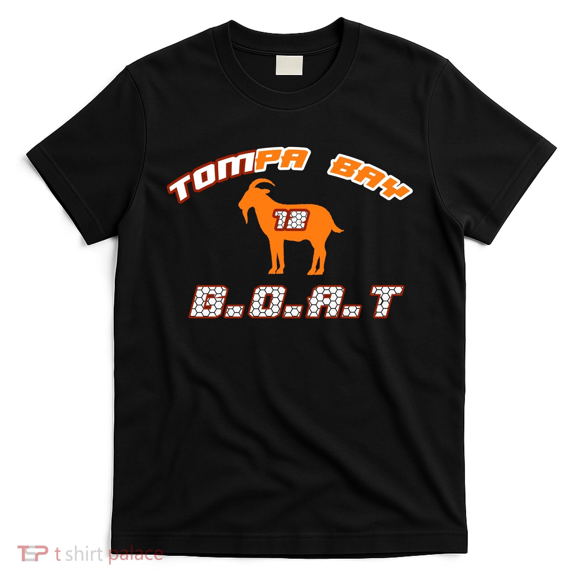 Tamp Bay Football GOAT Brady 18 T-Shirt