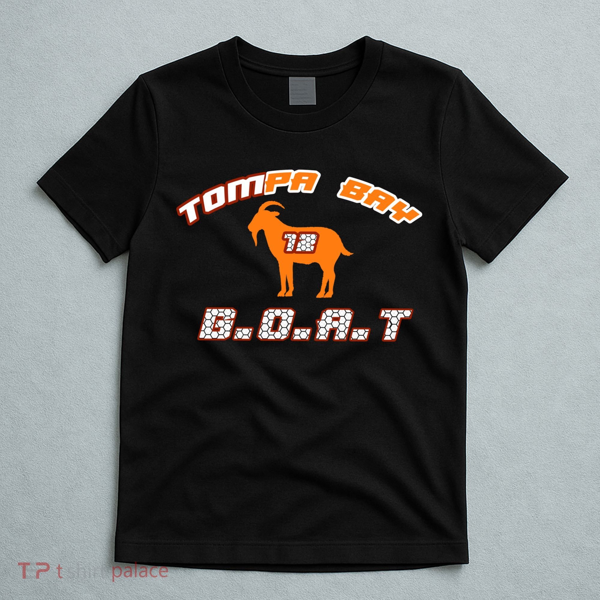 Tamp Bay Football GOAT Brady 18 T-Shirt