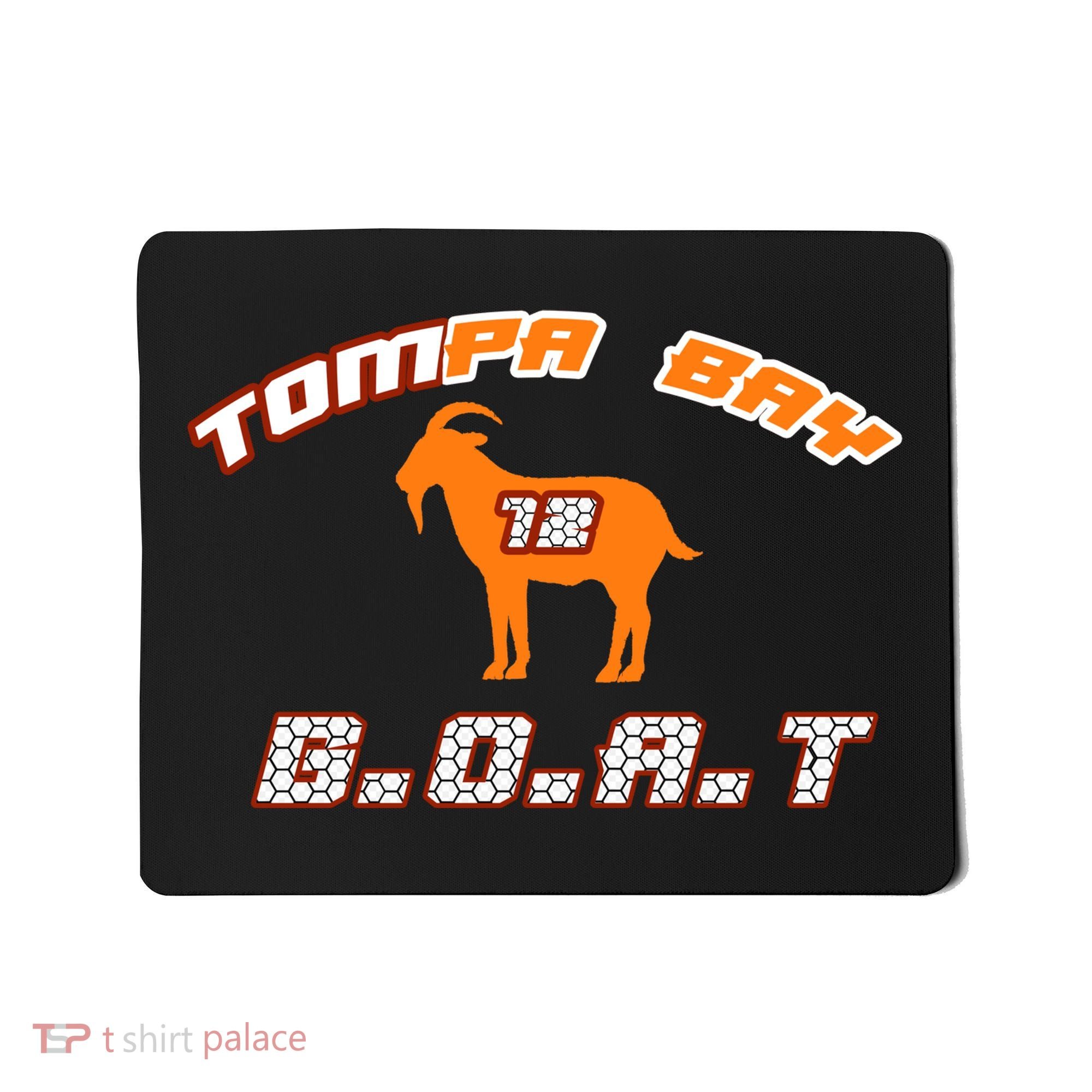 Tamp Bay Football GOAT Brady 18 Mousepad