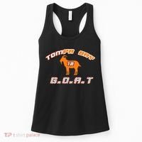Tamp Bay Football GOAT Brady 18 Women's Tank Top thumb 0