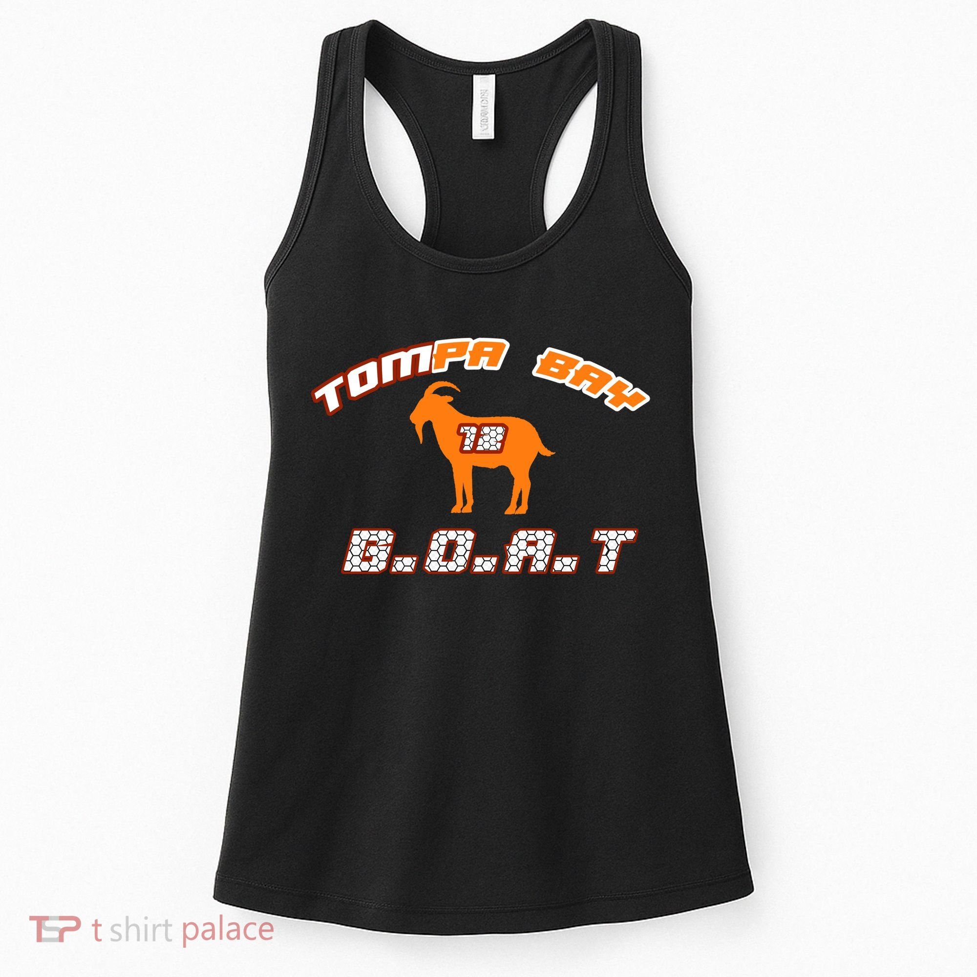 Tamp Bay Football GOAT Brady 18 Women's Tank Top