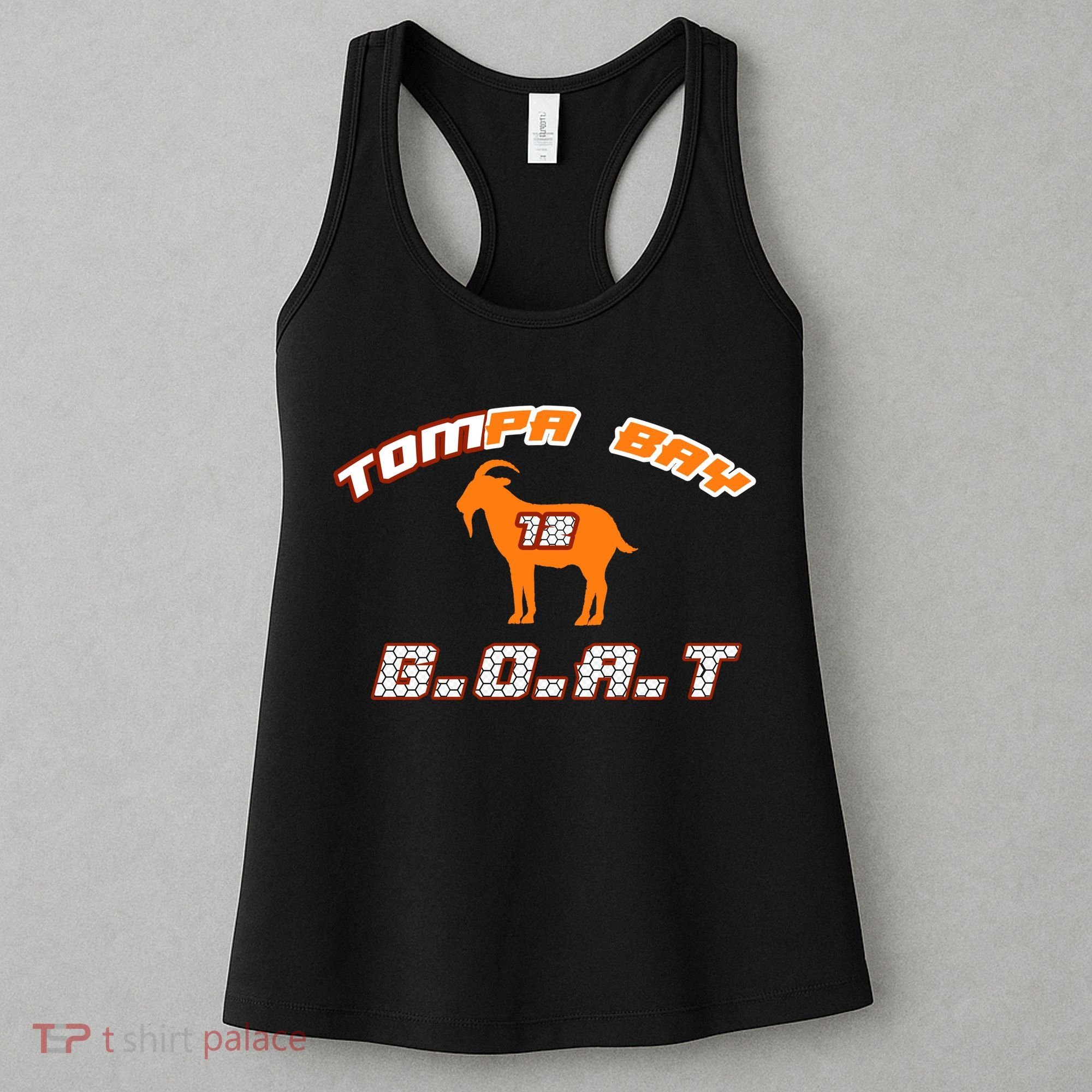 Tamp Bay Football GOAT Brady 18 Women's Tank Top