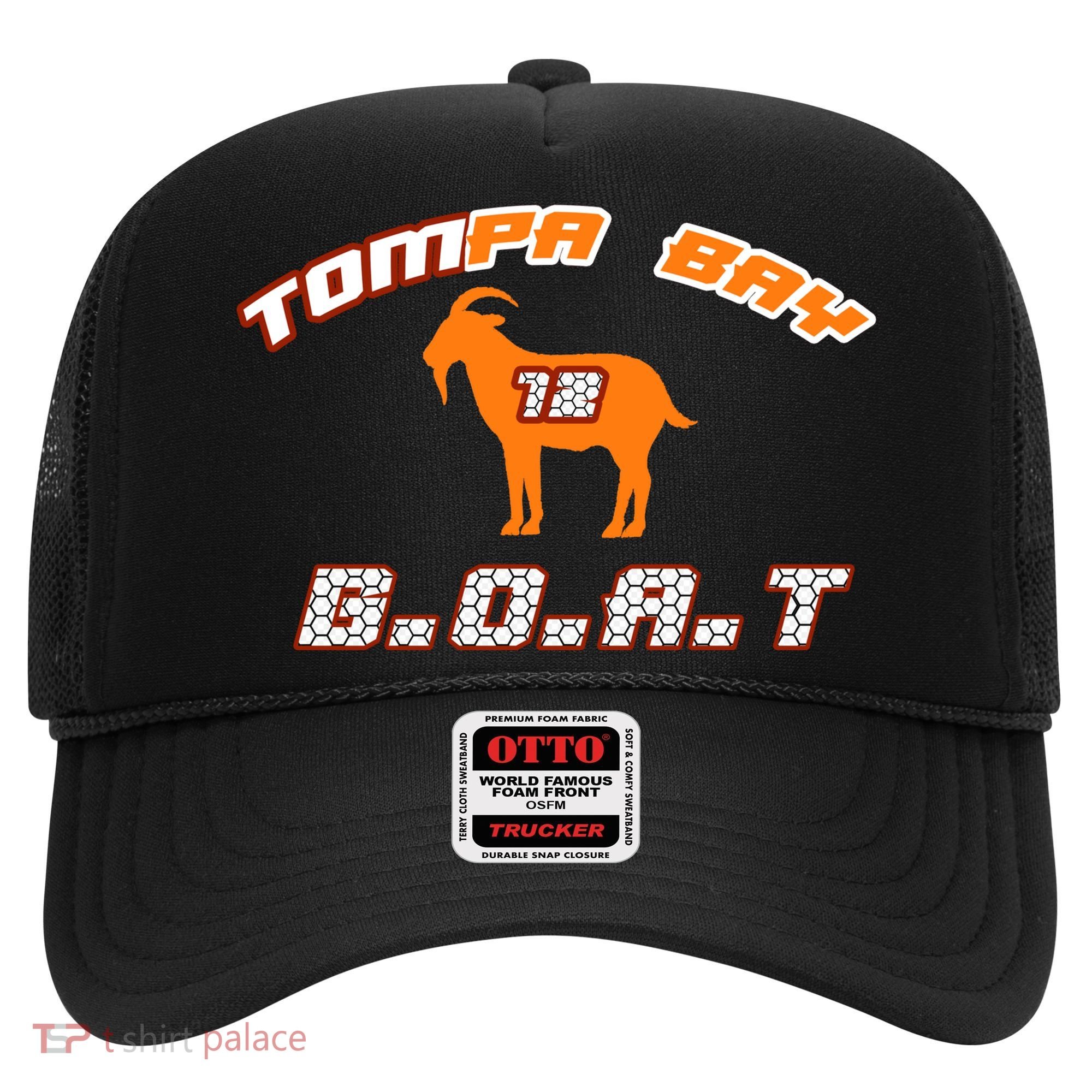 Tamp Bay Football GOAT Brady 18 Hat