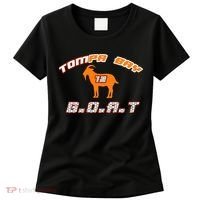 Tamp Bay Football GOAT Brady 18 Women's T-Shirt thumb 0