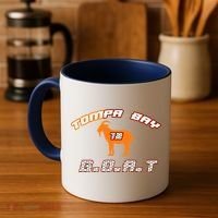 Tamp Bay Football GOAT Brady 18 Coffee Mug thumb 4