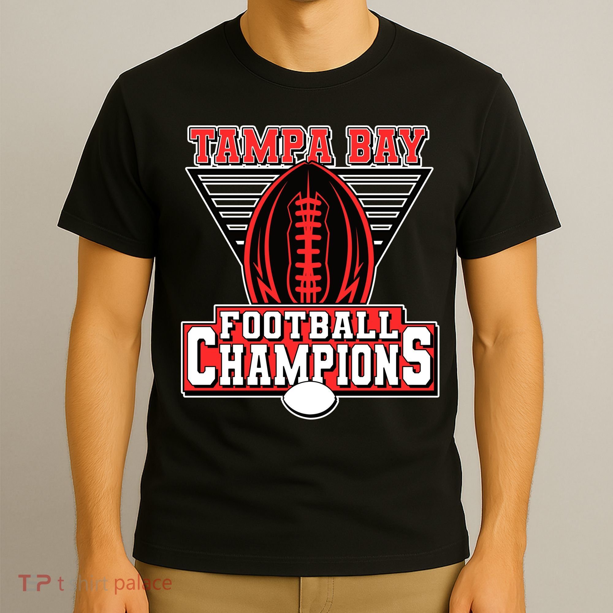 Tampa Bay Football Champions Sports Fans T-Shirt