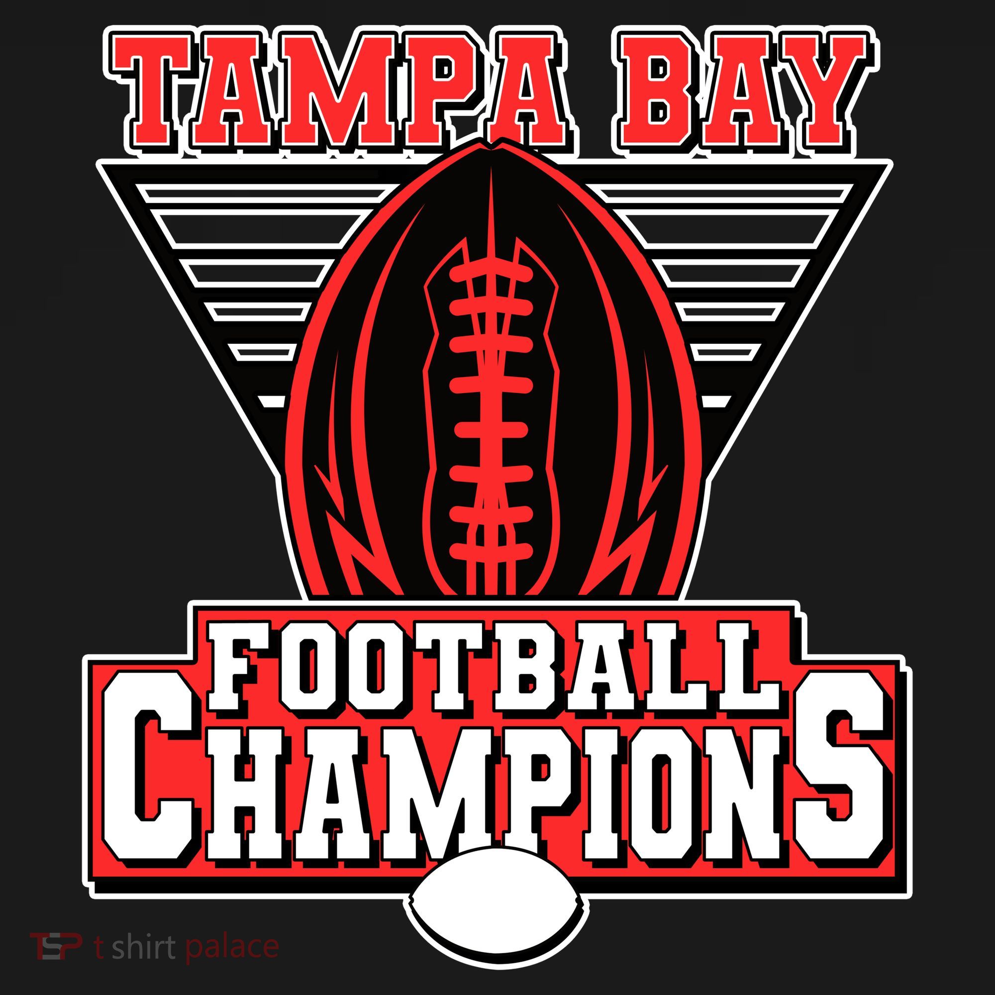 Tampa Bay Football Champions Sports Fans Women's Hoodie