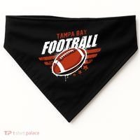 Tampa Bay Football Distress USA-Made Doggie Bandana thumb 0