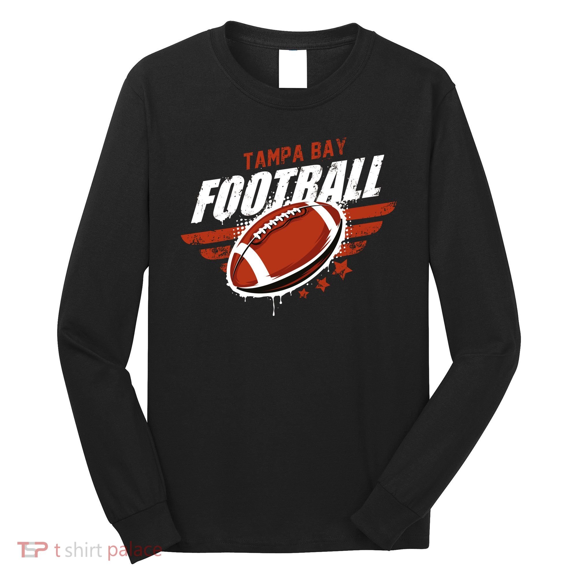 Tampa Bay Football Distress Long Sleeve Shirt