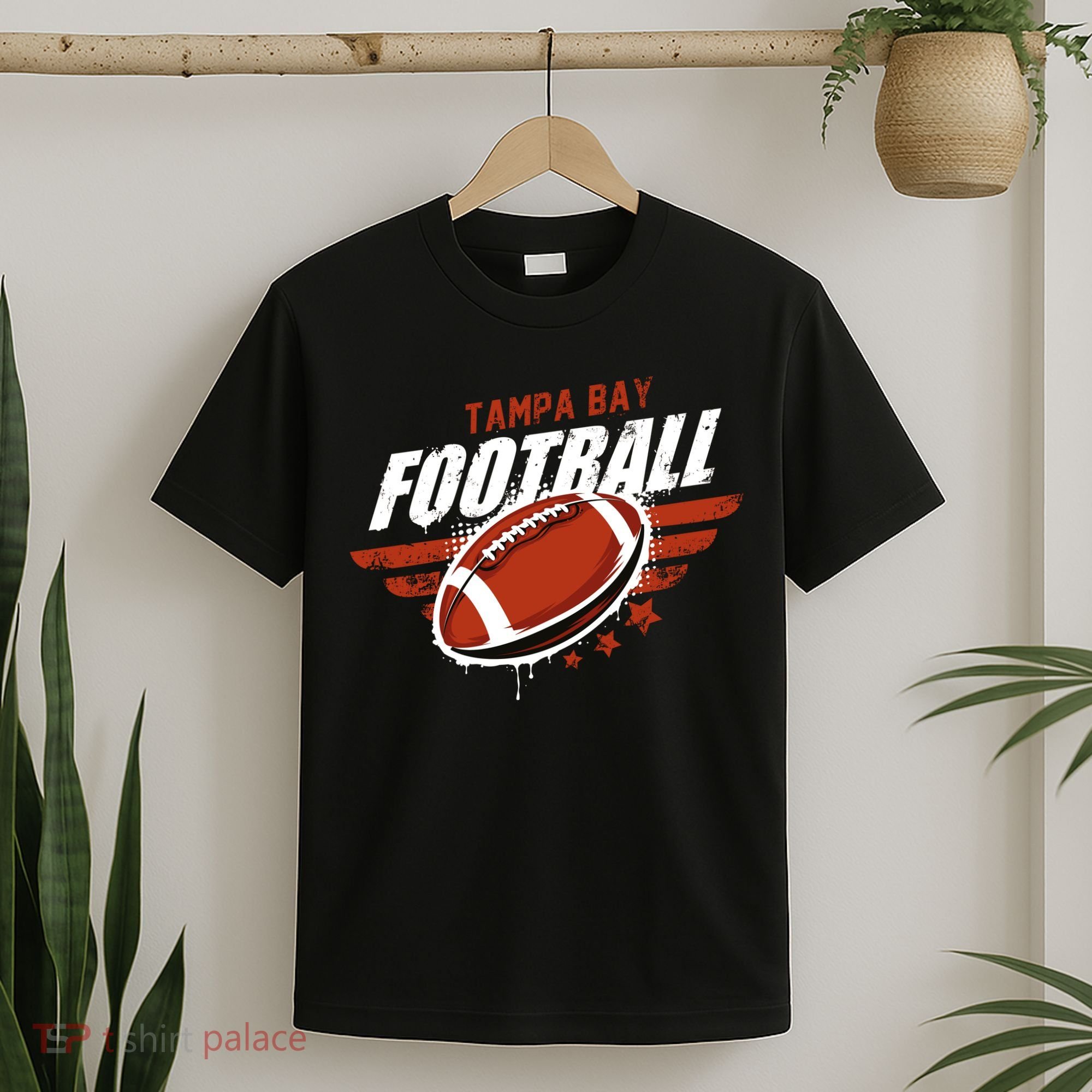 Tampa Bay Football Distress T-Shirt