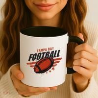 Tampa Bay Football Distress Coffee Mug thumb 3