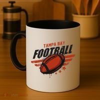 Tampa Bay Football Distress Coffee Mug thumb 4