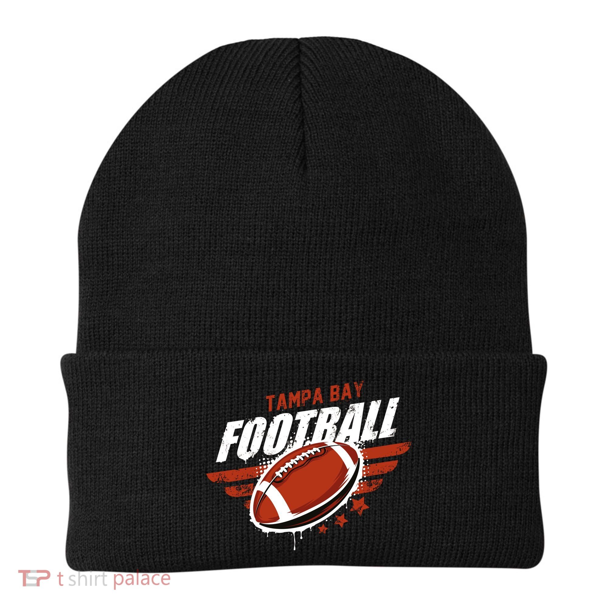 Tampa Bay Football Distress Beanie