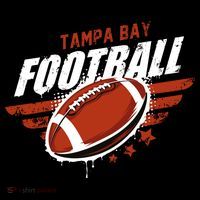 Tampa Bay Football Distress Women's Hoodie thumb 2