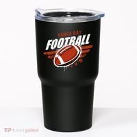 Tampa Bay Football Distress Tumbler thumb 0