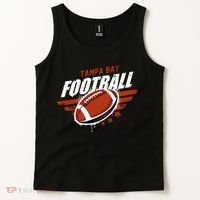 Tampa Bay Football Distress Tank Top thumb 2