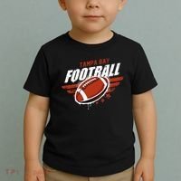 Tampa Bay Football Distress Toddler T-Shirt thumb 2