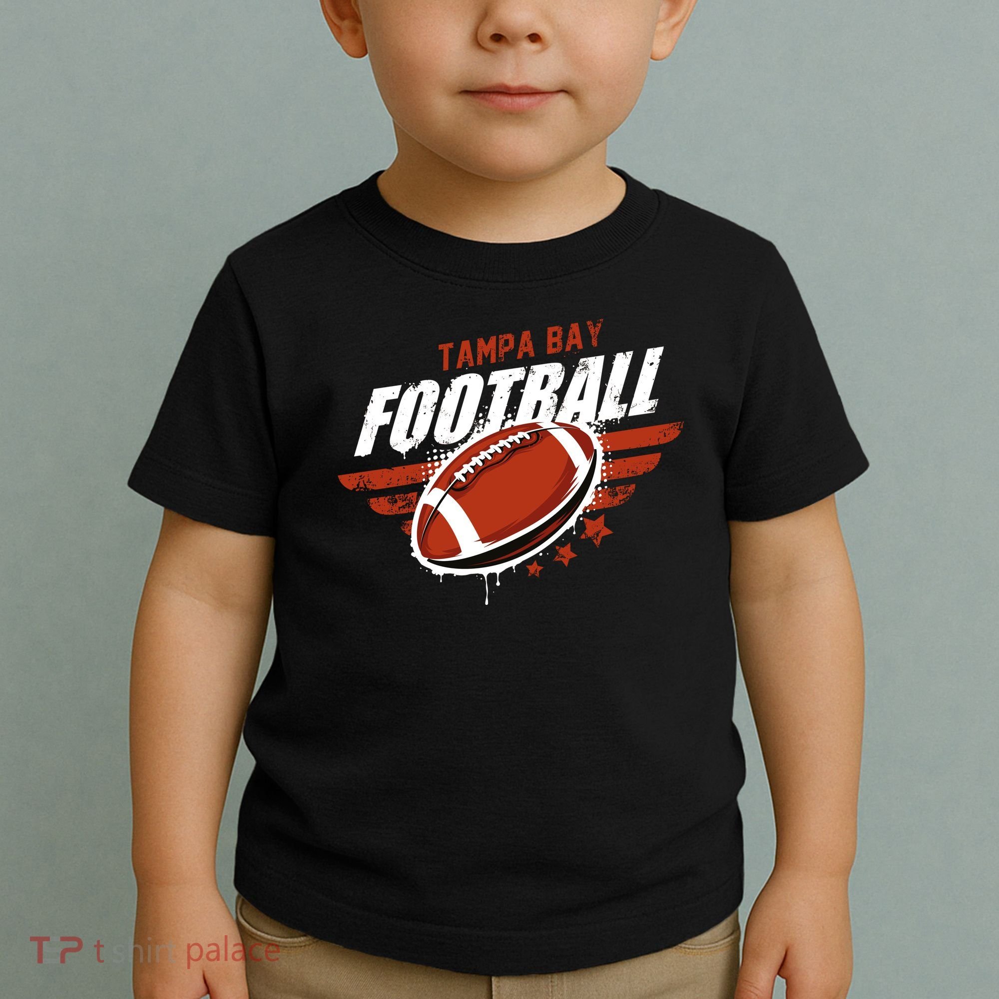 Tampa Bay Football Distress Toddler T-Shirt