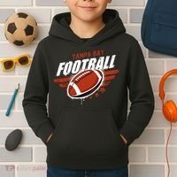 Tampa Bay Football Distress Kids Hoodie thumb 2