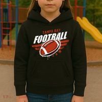 Tampa Bay Football Distress Kids Hoodie thumb 3
