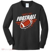 Tampa Bay Football Distress Kids Long Sleeve Shirt thumb 0