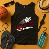 Tampa Bay Football Fan Tank Top thumb 4
