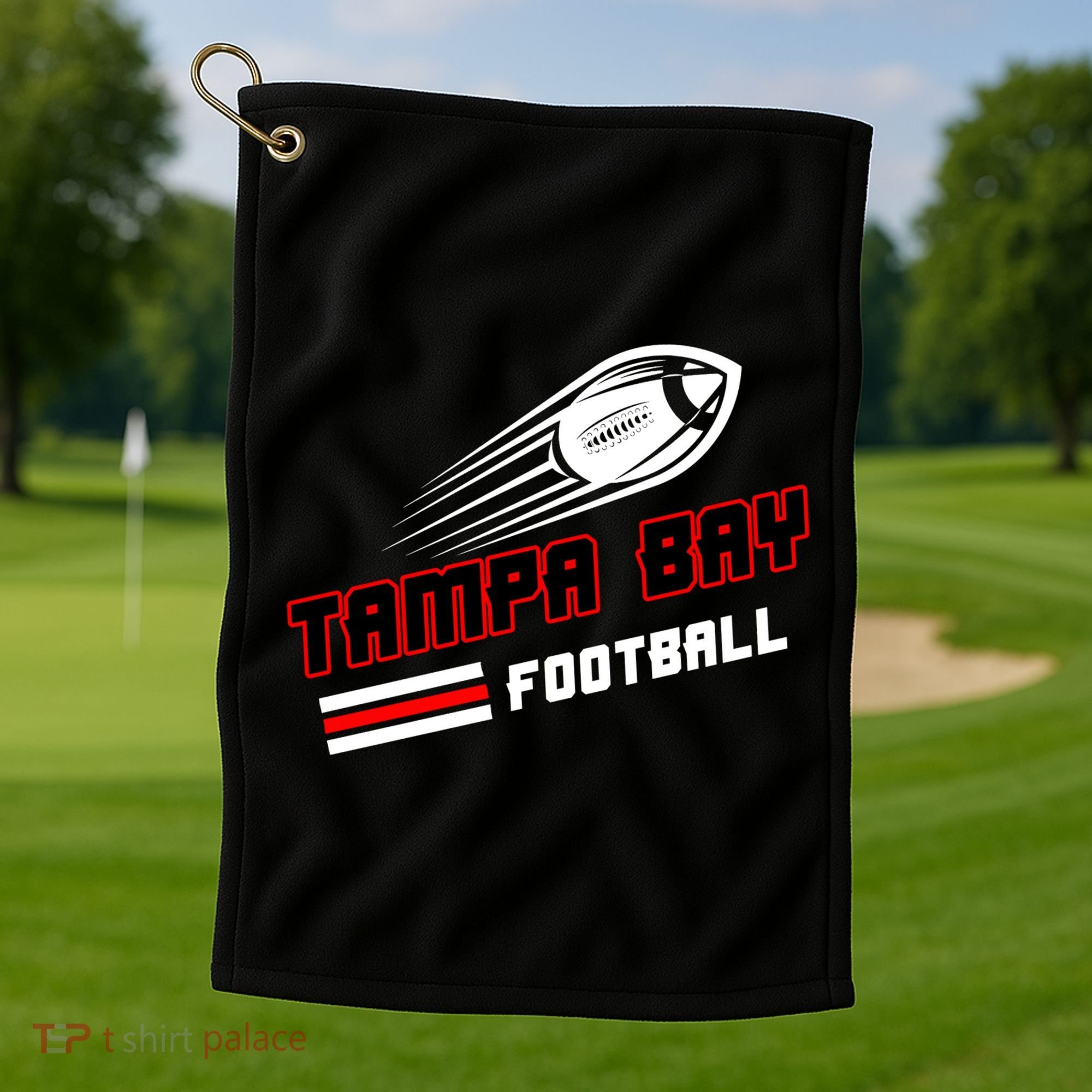 Tampa Bay Football Fan Golf Towel
