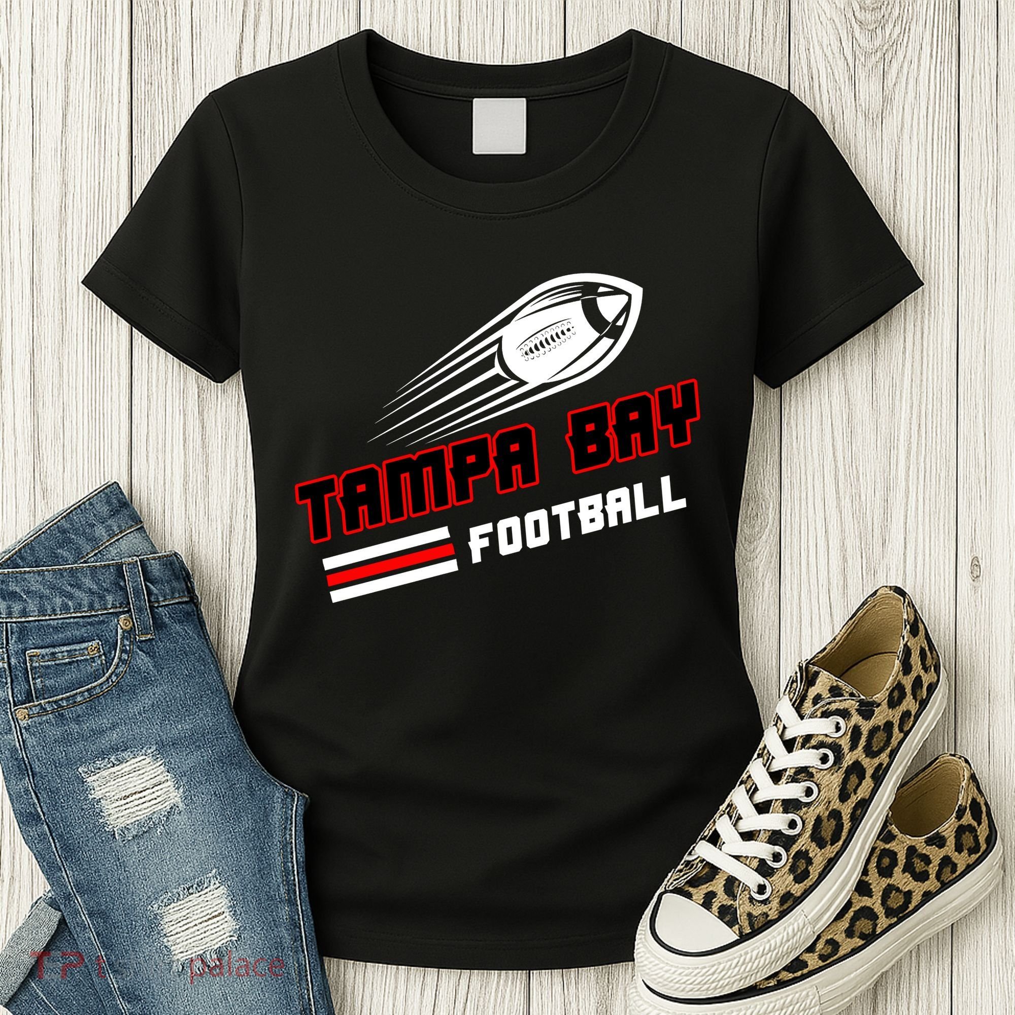 Tampa Bay Football Fan Women's T-Shirt