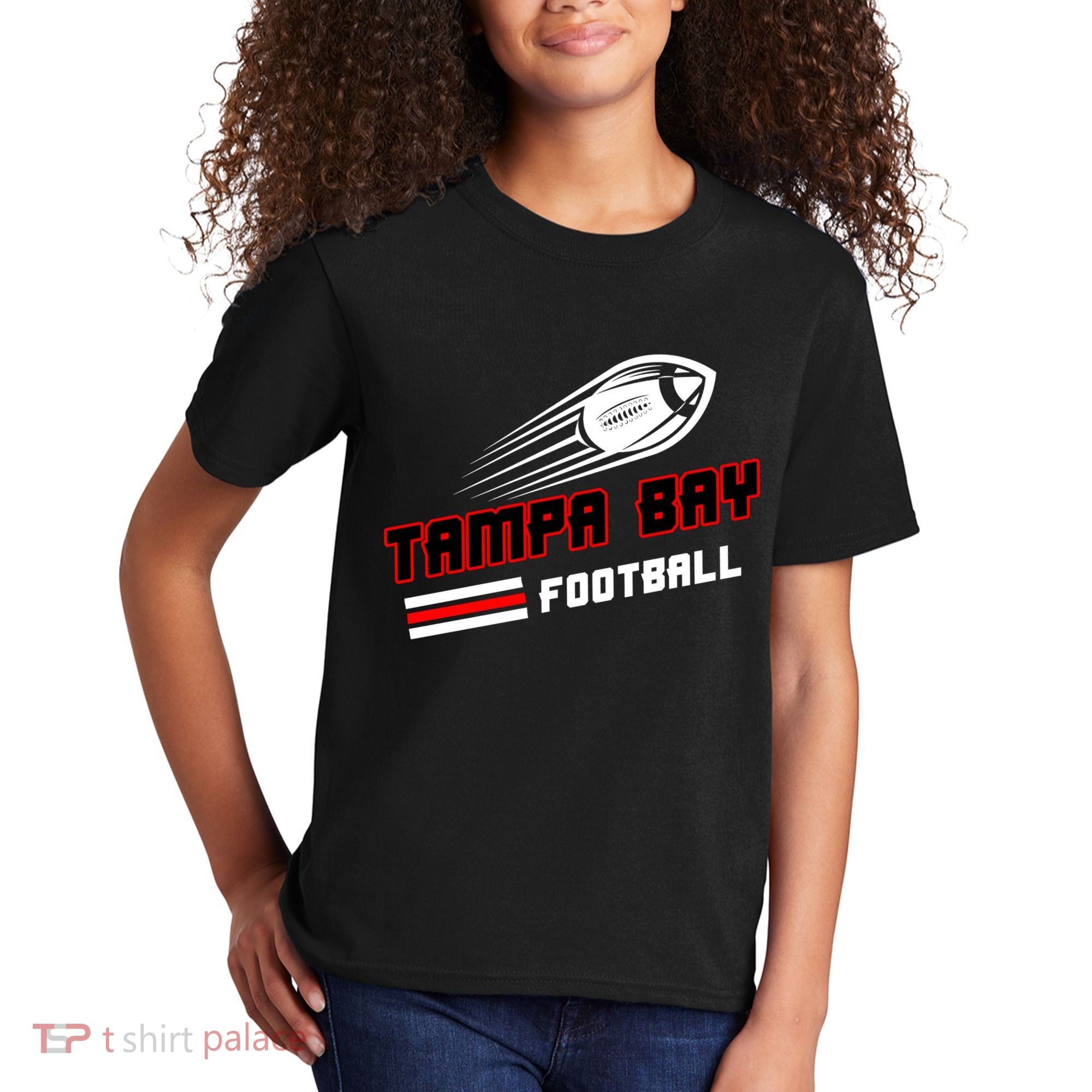 Tampa Bay Football Fan Kids T-Shirt