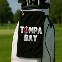 Tampa Bay Football For The Win Golf Towel thumb 2