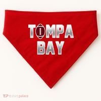 Tampa Bay Football For The Win USA-Made Doggie Bandana thumb 0