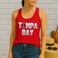 Tampa Bay Football For The Win Women's Tank Top thumb 2