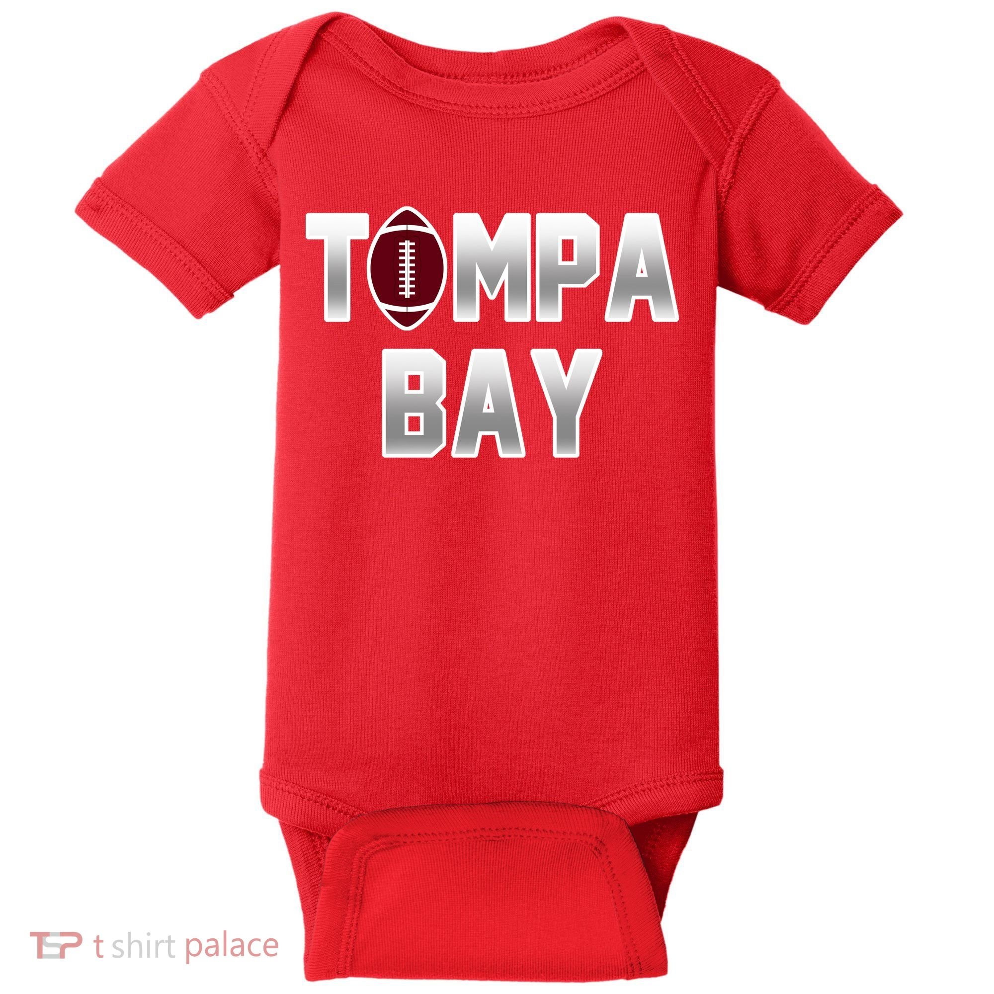 Tampa Bay Football For The Win Baby Bodysuit