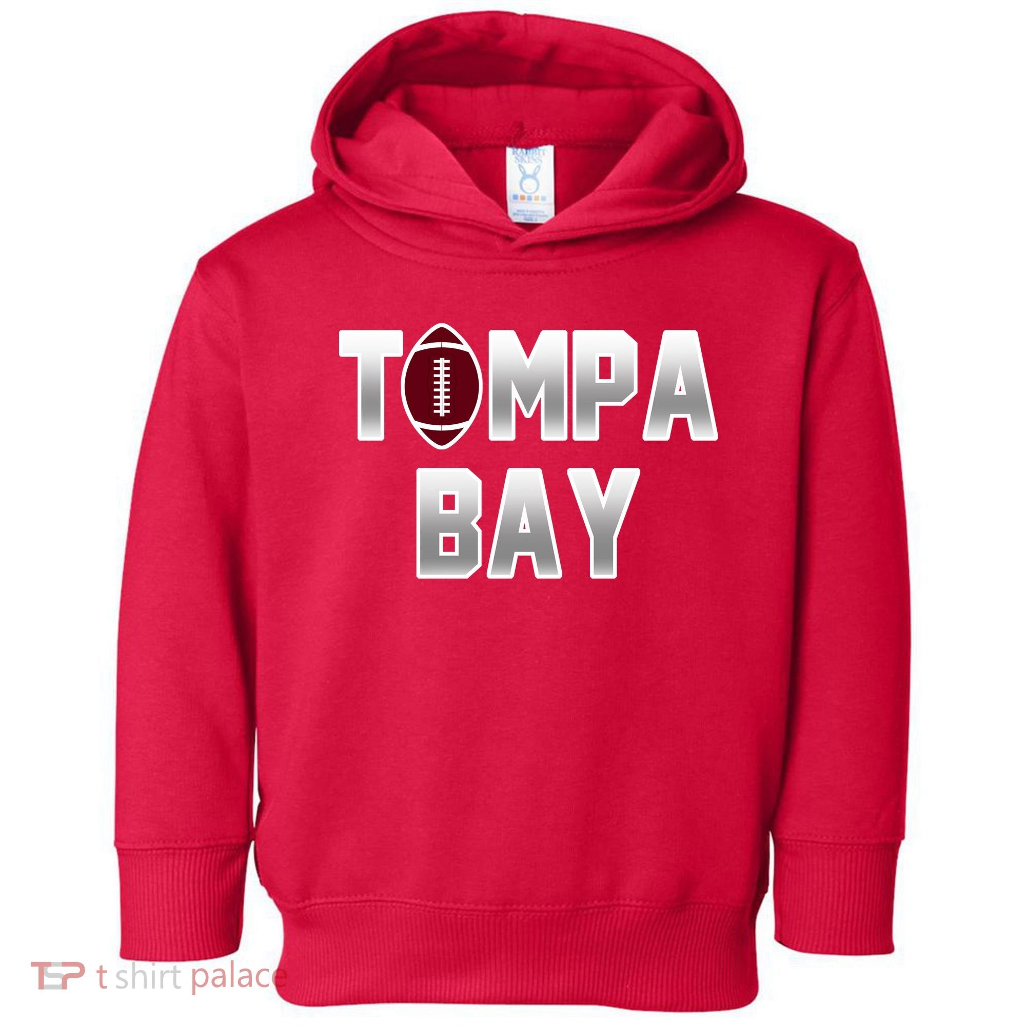 Tampa Bay Football For The Win Toddler Hoodie