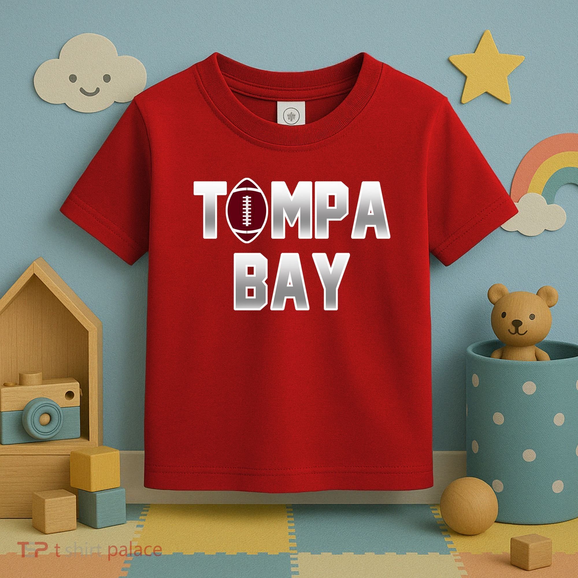 Tampa Bay Football For The Win Toddler T-Shirt