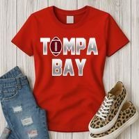 Tampa Bay Football For The Win Women's T-Shirt thumb 3