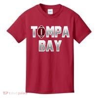 Tampa Bay Football For The Win Kids T-Shirt thumb 0