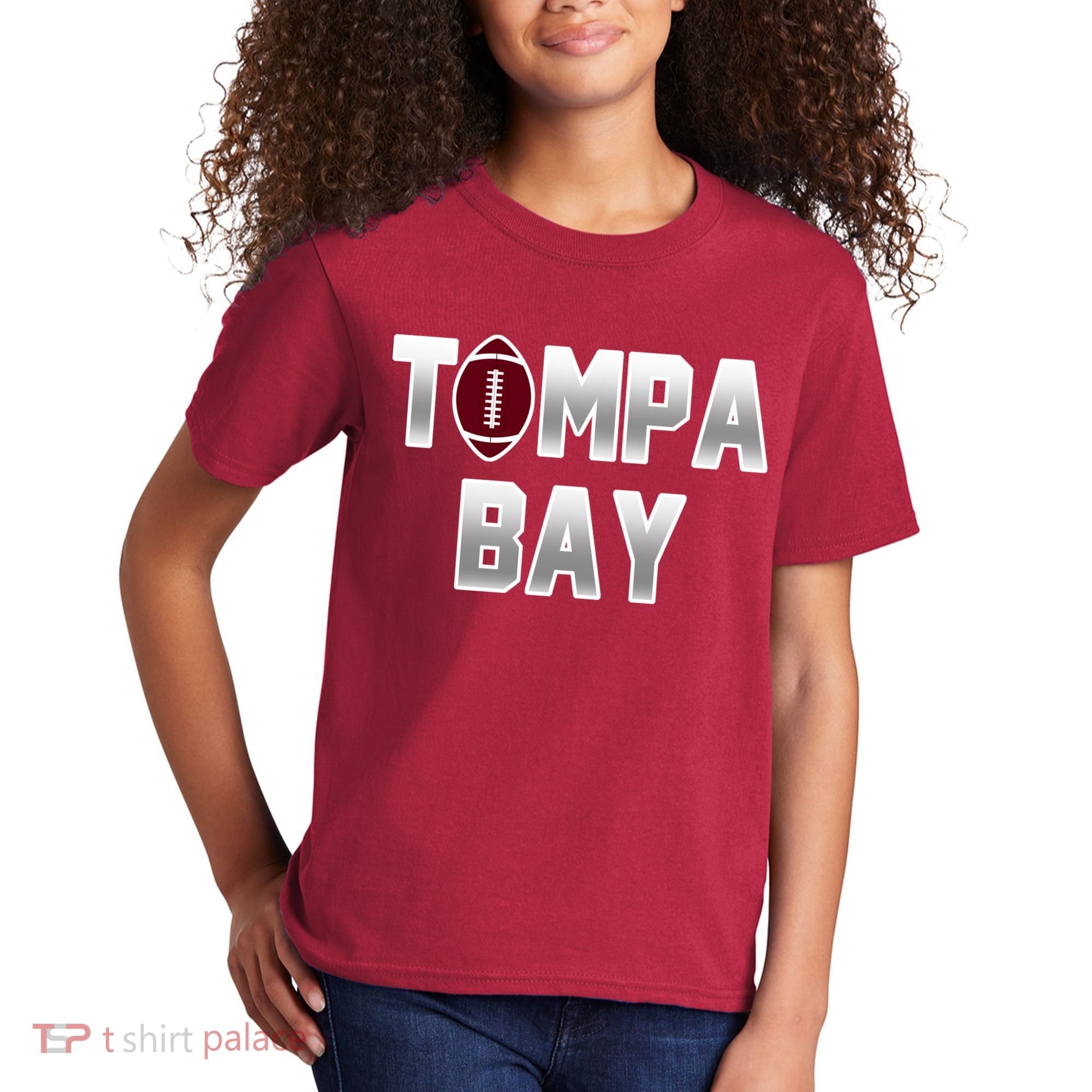 Tampa Bay Football For The Win Kids T-Shirt