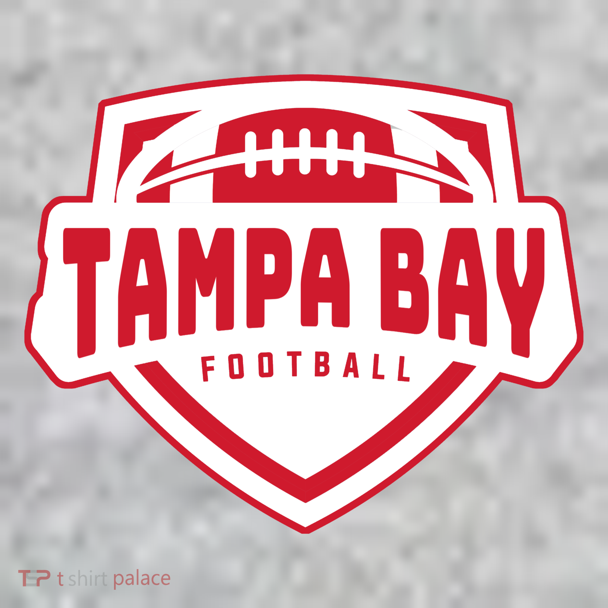 Tampa Bay Football Shield The Baniff Cuffed Pom Beanie