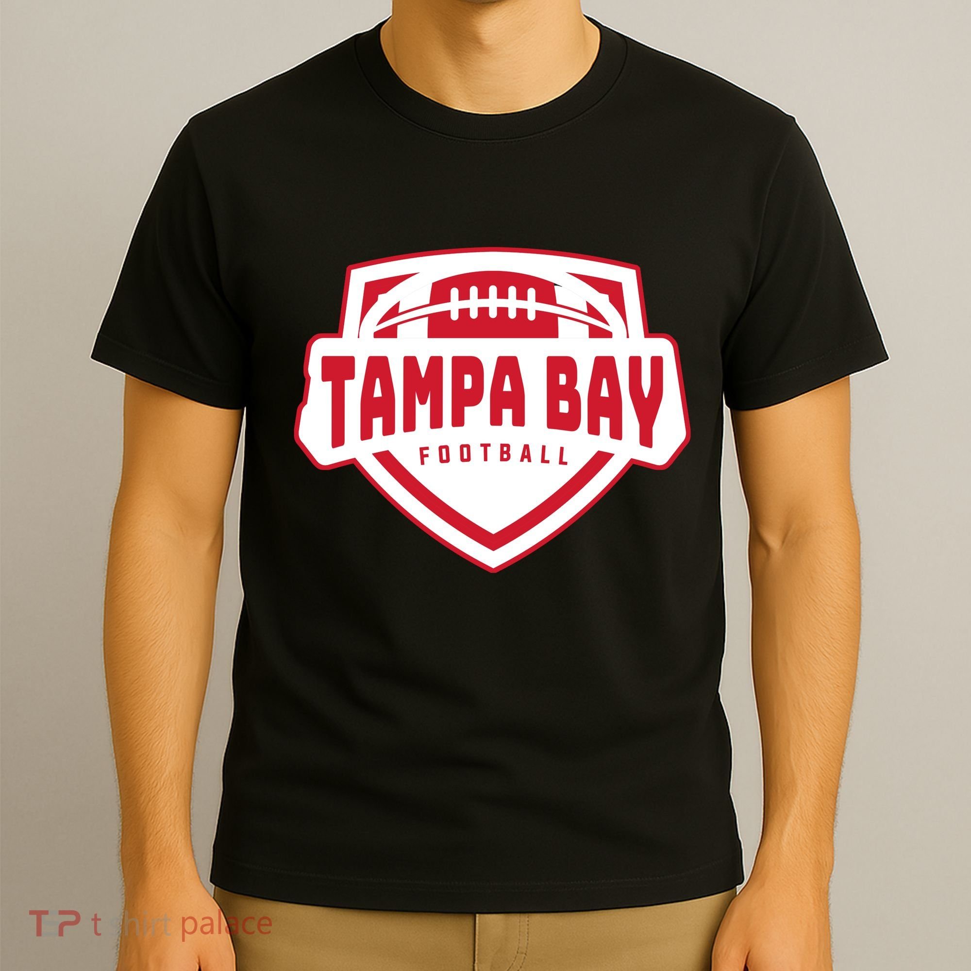 Tampa Bay Football Shield T-Shirt